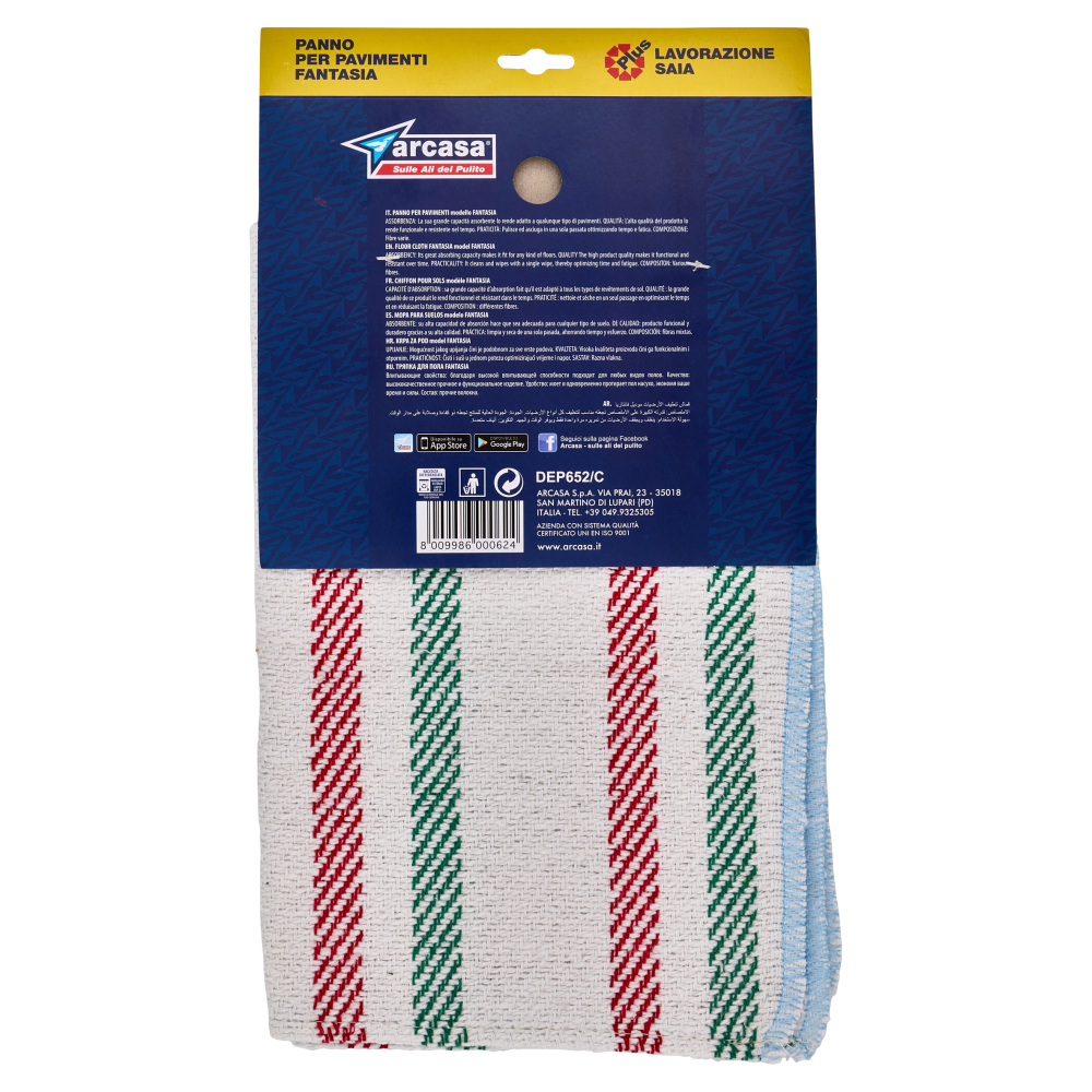 arcasa Panno per Pavimenti Fantasia Plus 50x70 cm