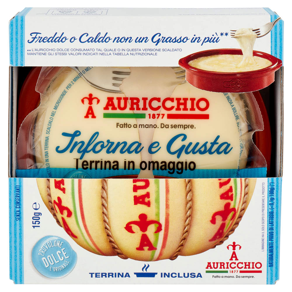 Auricchio Inforna e Gusta Provolone Dolce l'Originale 150 g