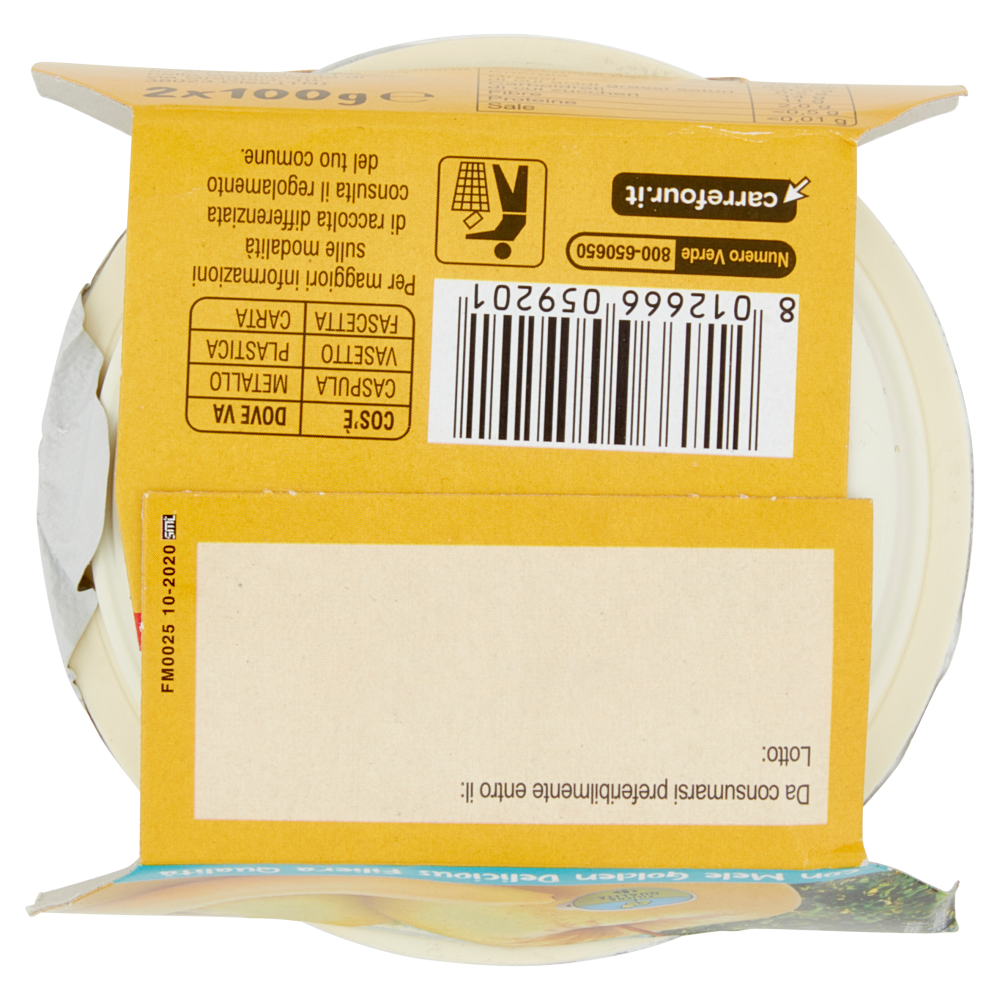 Carrefour il Mercato mousse Mela e Banana 2 x 100 g