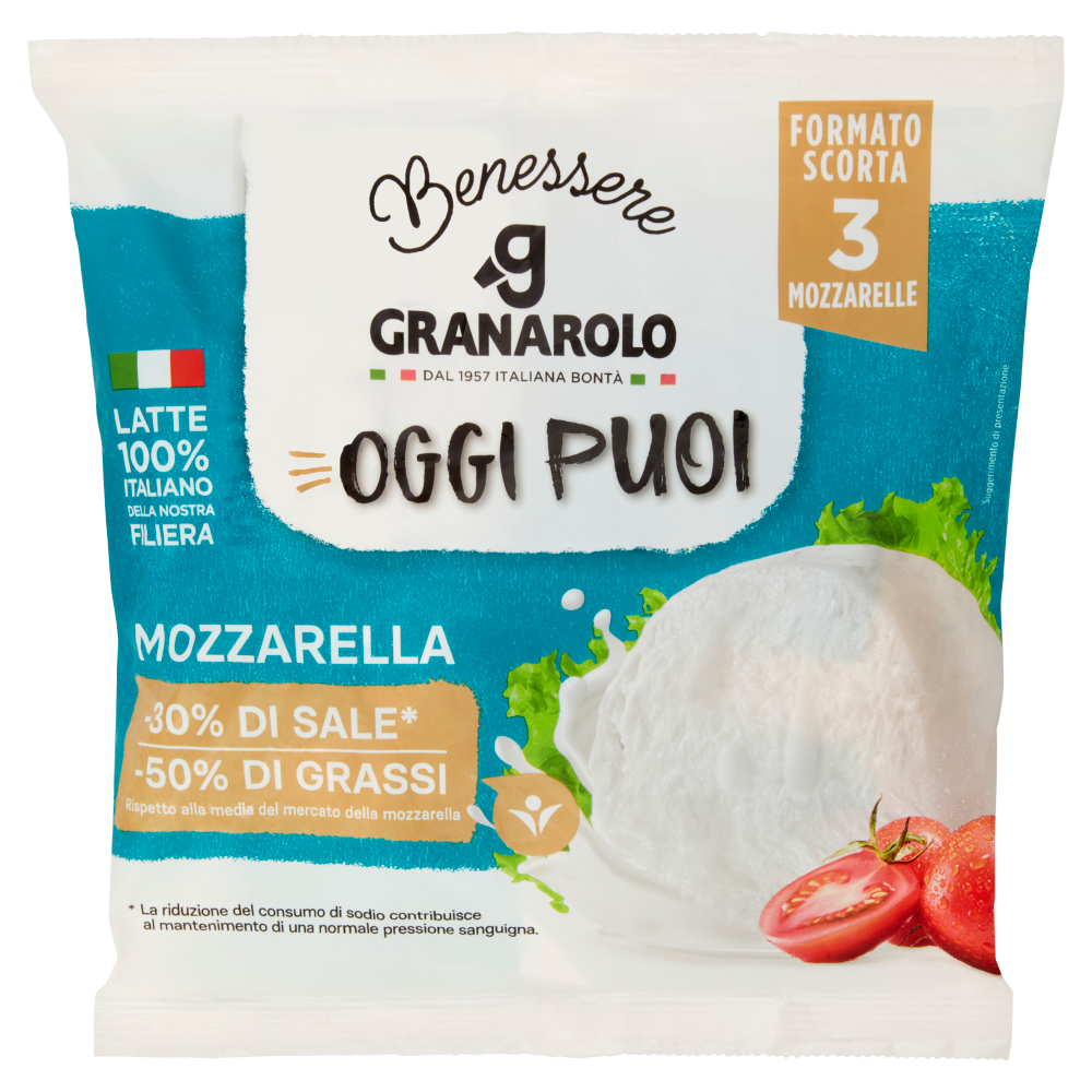 Granarolo Benessere Oggi Puoi Mozzarella 3 x 100 g