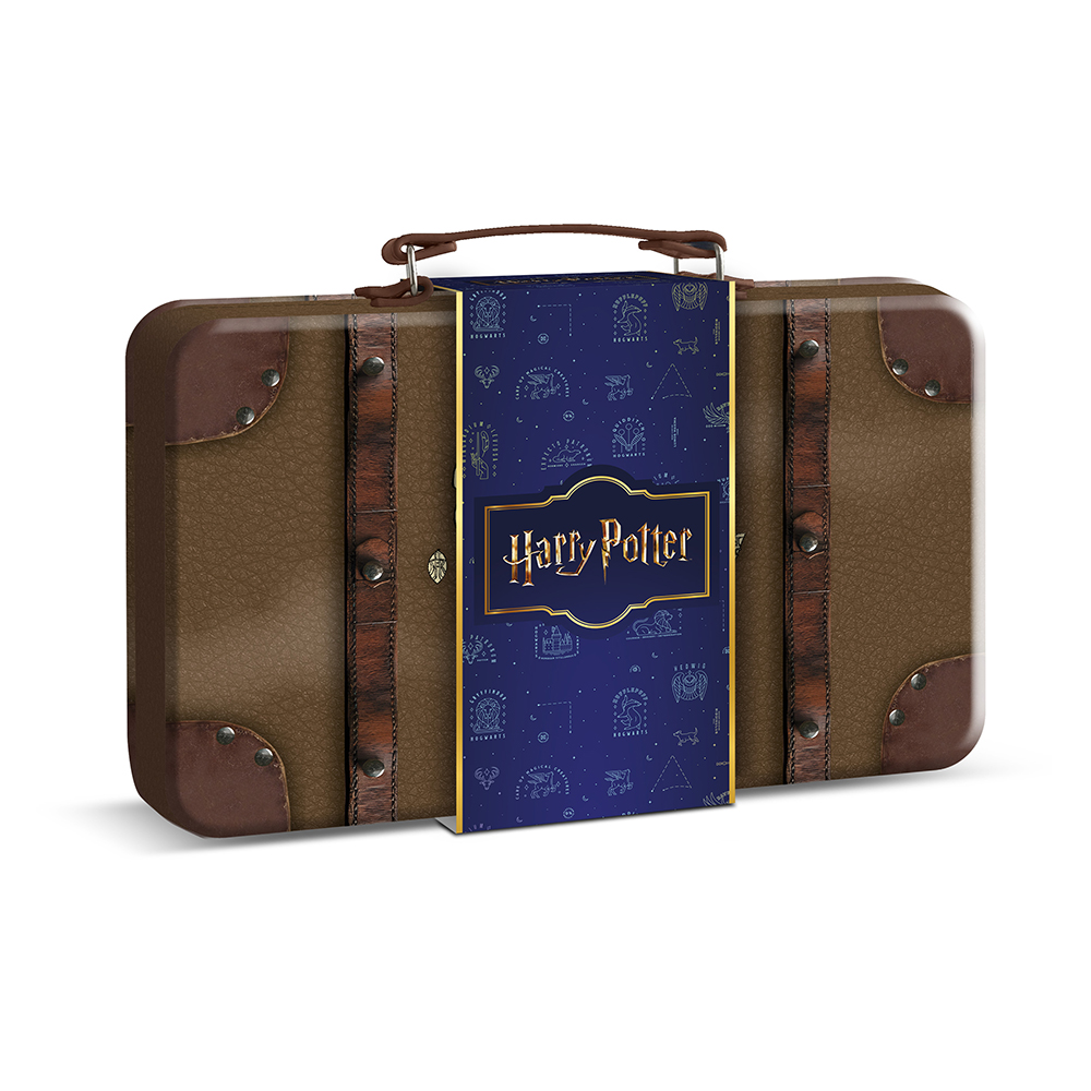 HARRY POTTER GIFT SET (Bagnoschiuma 100 ml+Shampoo 100 ml+ Valighetta in latta)