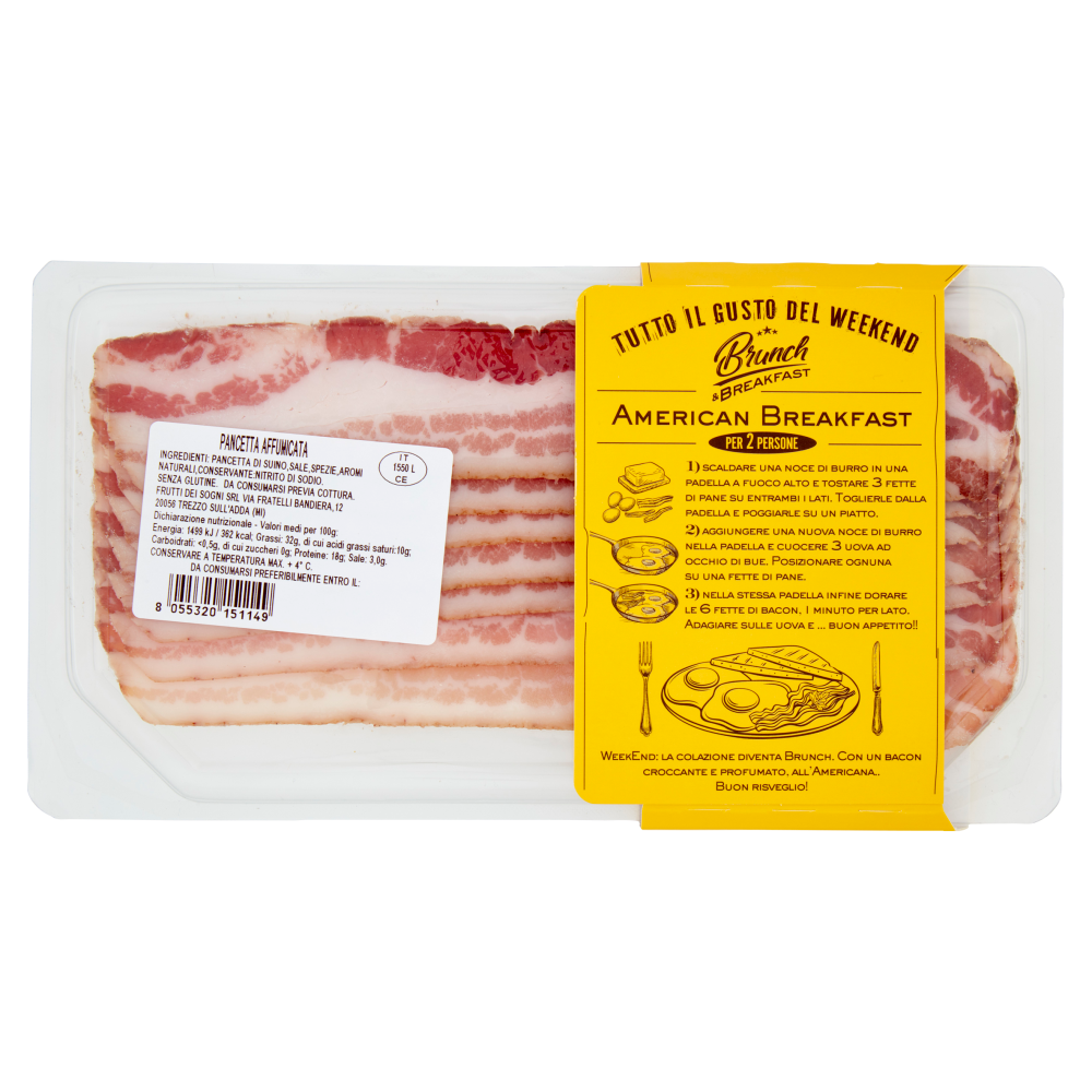 Frutti dei Sogni Brunch & Breakfast Bacon 0,110 kg