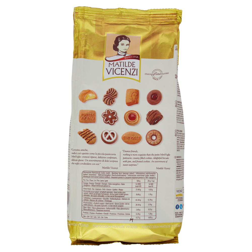 Pasticceria Matilde Vicenzi Minivoglie 300 g Carrefour