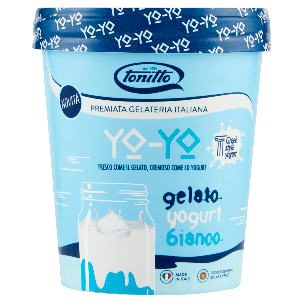 tonitto Yo-Yo gelato yogurt bianco 275 g
