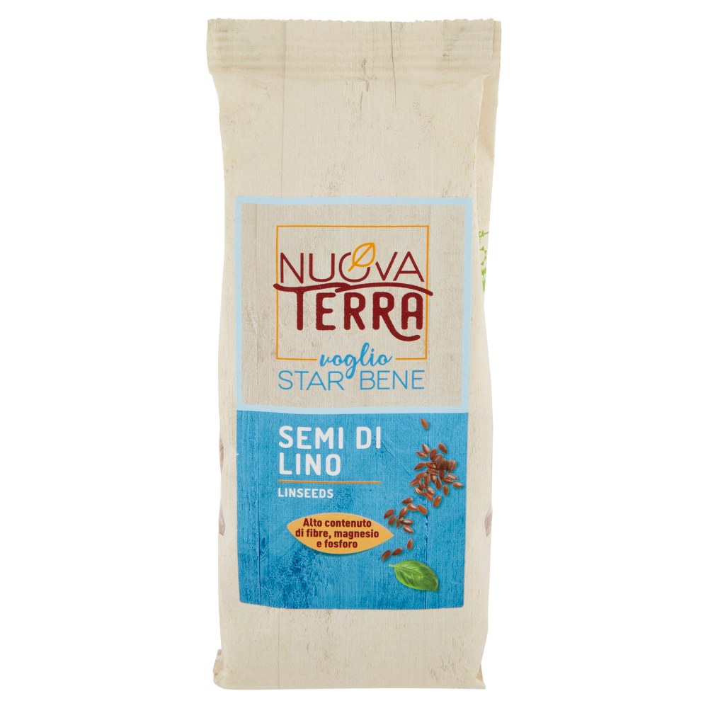 Nuova Terra voglio Star Bene Semi di Lino 150 g