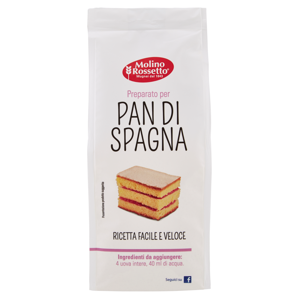Molino Rossetto Preparato per Pan di Spagna 400 g