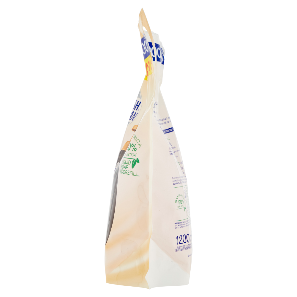 Fresh & Clean Sapone Liquido Nutriente Olio di Argan e Avena Ecoricarica 1200 ml