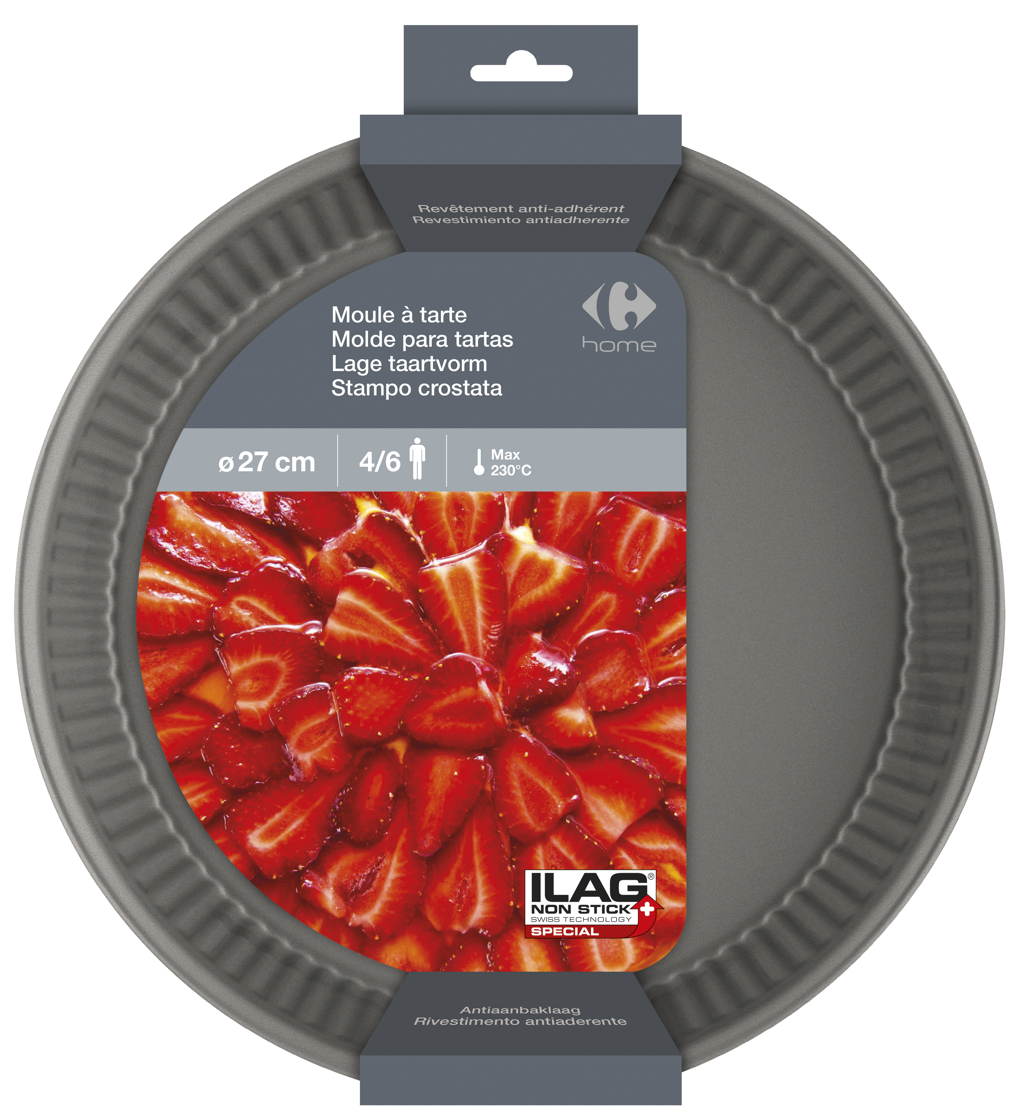 Carrefour Stampo crostata diametro 27 cm