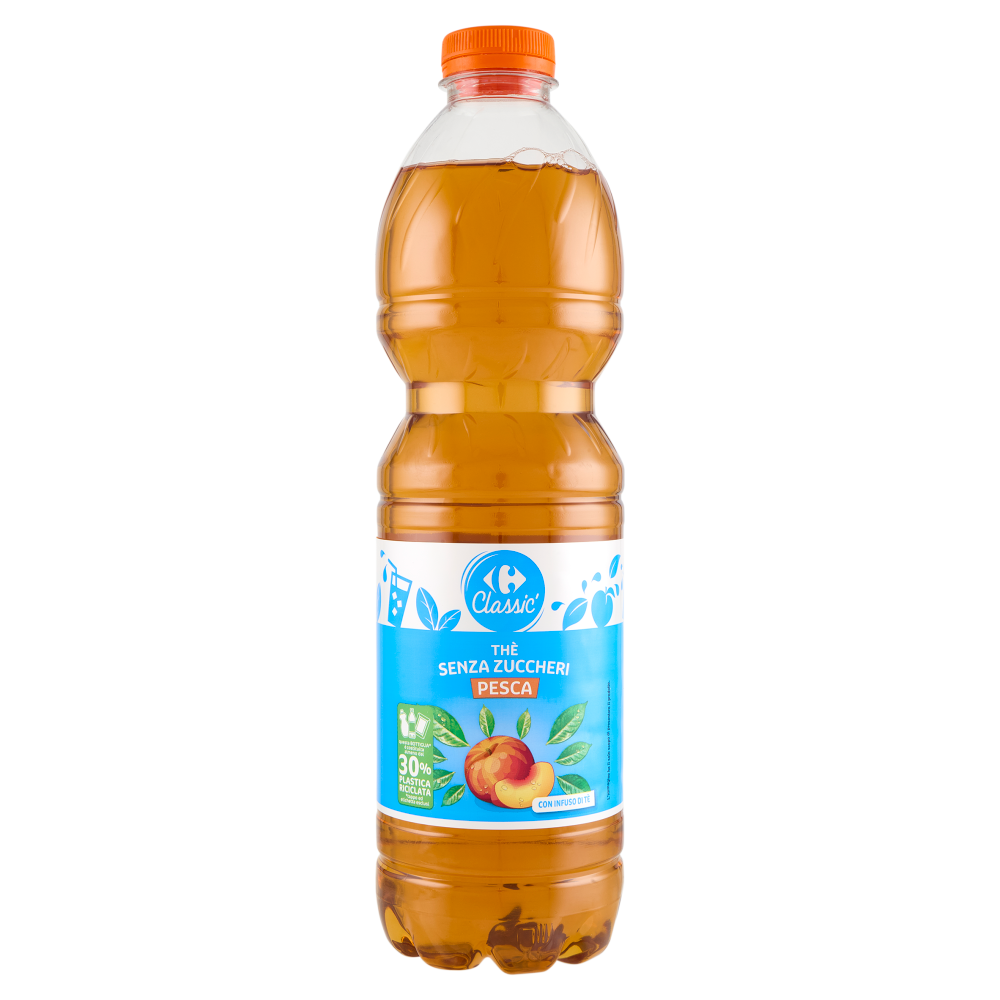 Carrefour Classic Thè Senza Zuccheri Pesca 1,5 L
