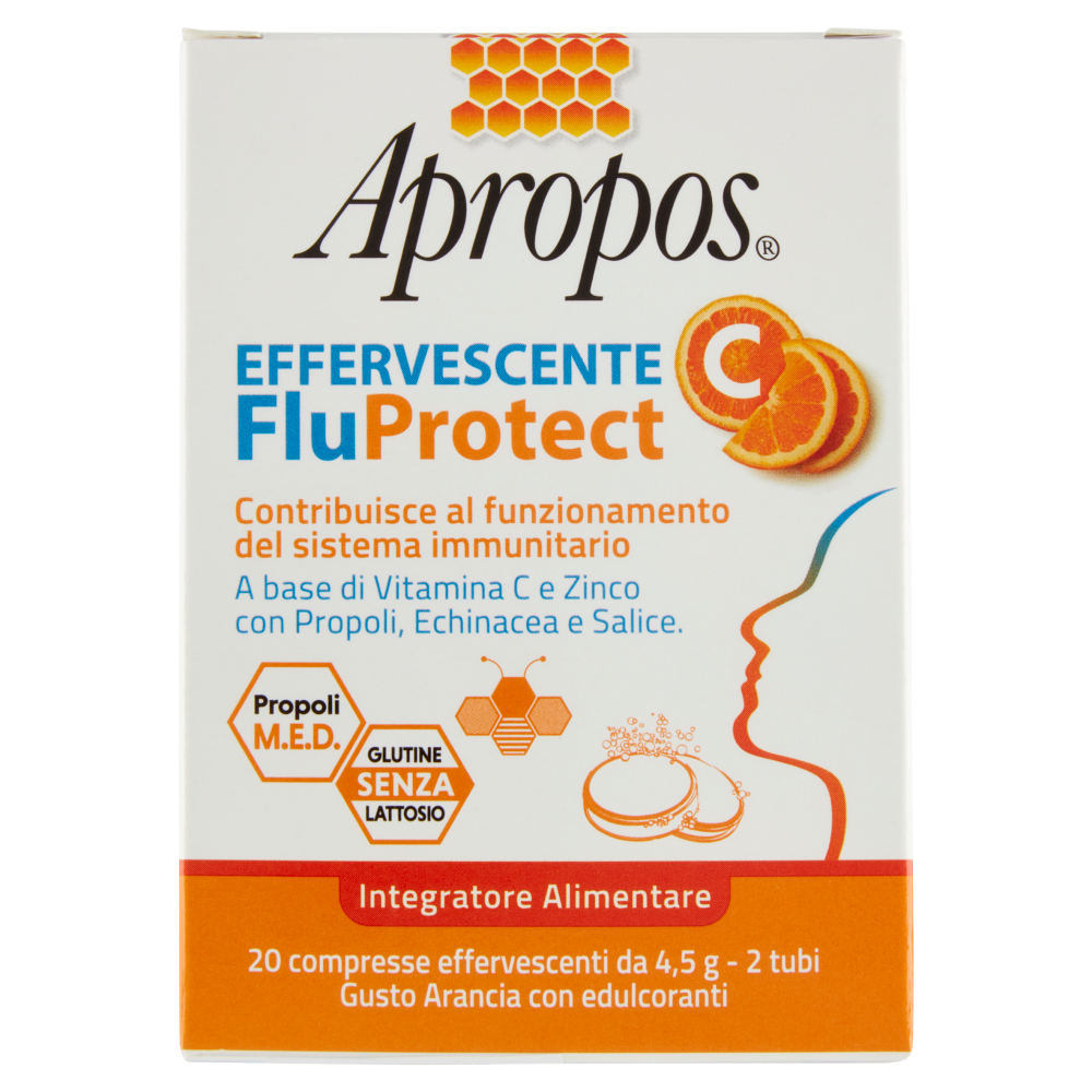 Apropos Effervescente C FluProtect compresse effervescenti 20 x 4,5 g