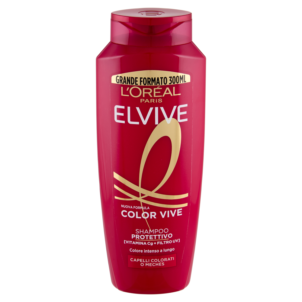 Elvive Color Vive Shampoo Protettivo, per Capelli Colorati o Meches, 300 ml