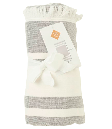 TEX HOME Fouta maxi grigio