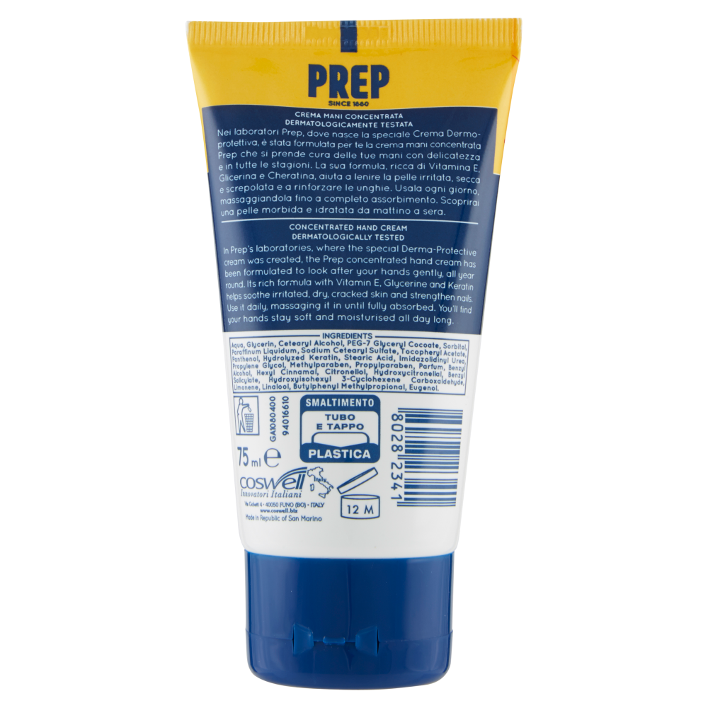 Prep Crema Mani Concentrata 75 ml