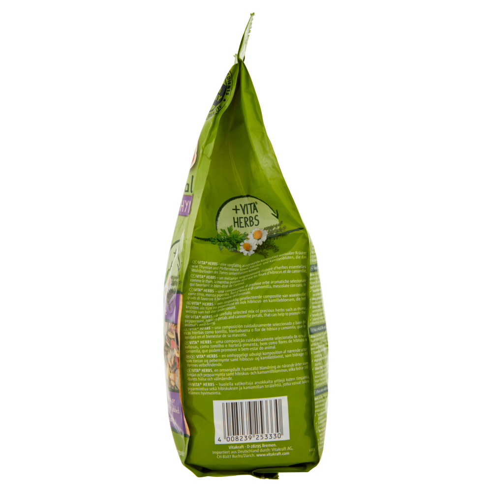 Vitakraft Menu Vital +Thymian Conigli nani - Alimento completo 1 kg