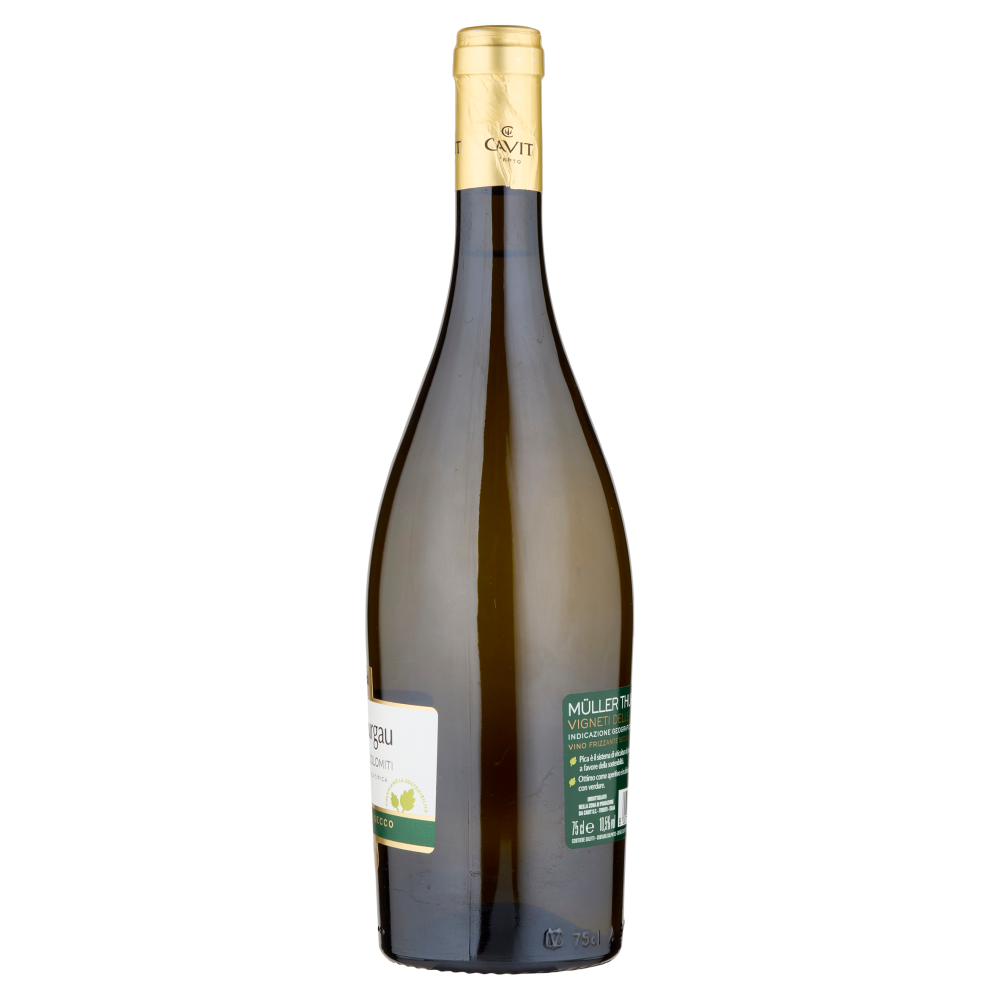 Cavit i Mastri Vernacoli Müller Thurgau Vigneti delle Dolomiti IGT Vino Frizzante Secco 75 cl