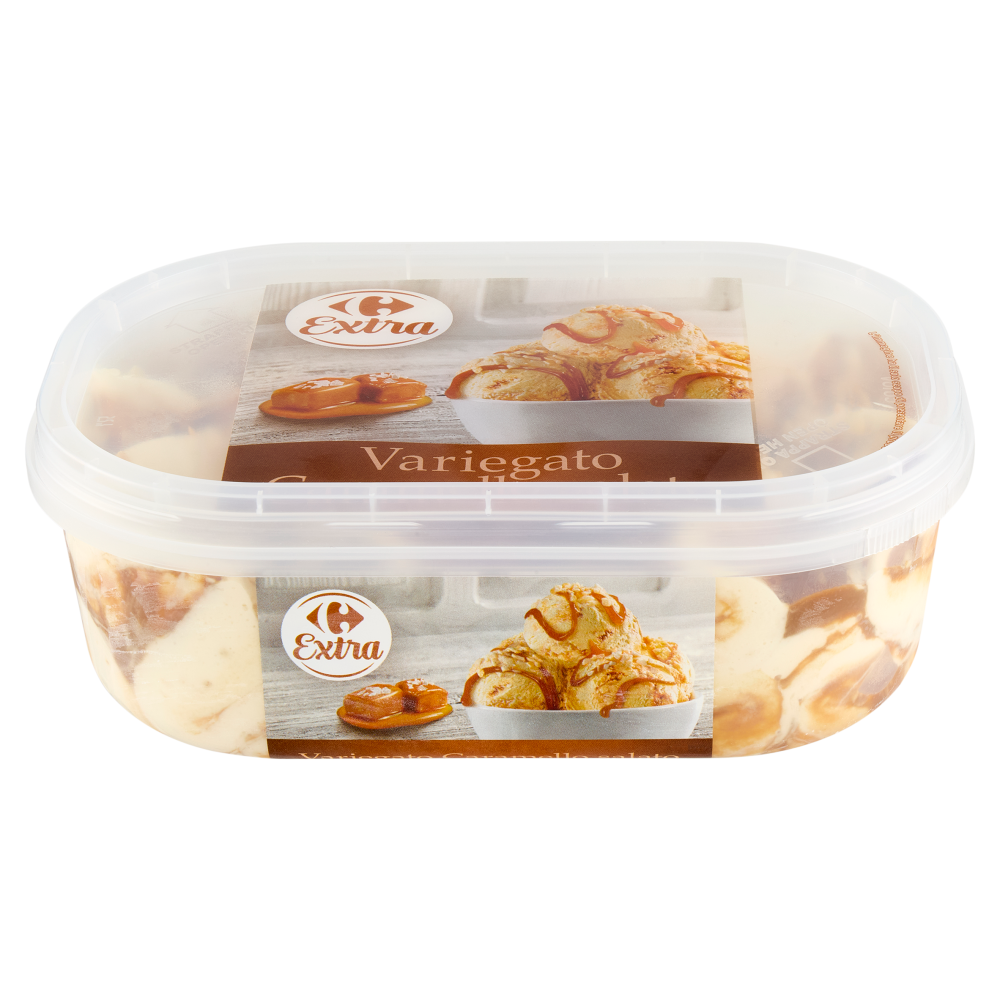 Carrefour Extra Variegato Caramello salato 500 g