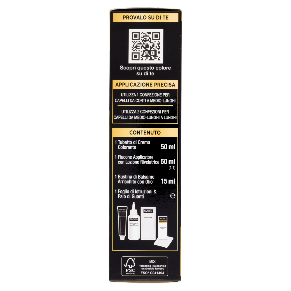 Syoss By Palette oleo intense Castano Cioccolato 4-86