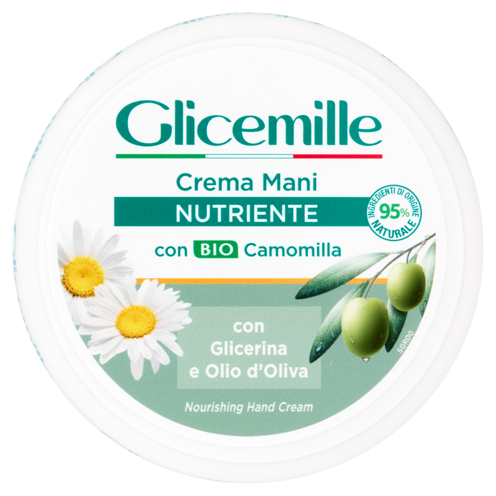 Glicemille Crema Mani Nutriente con Bio Camomilla 100 mL