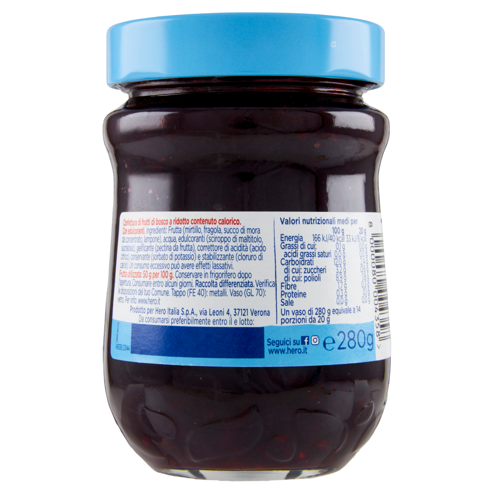 Hero Light Frutti di Bosco 280 g