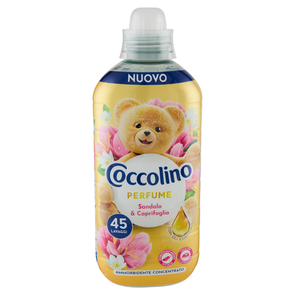 Coccolino Ammorbidente Concentrato Perfume Sandalo & Caprifoglio 45 Lavaggi 952 ml