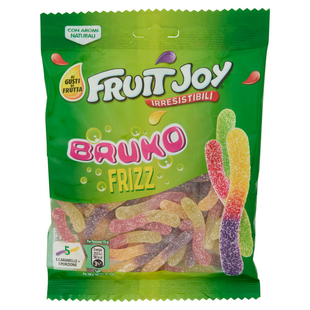 FRUIT JOY Caramelle Gommose Bruko Frizz 170g