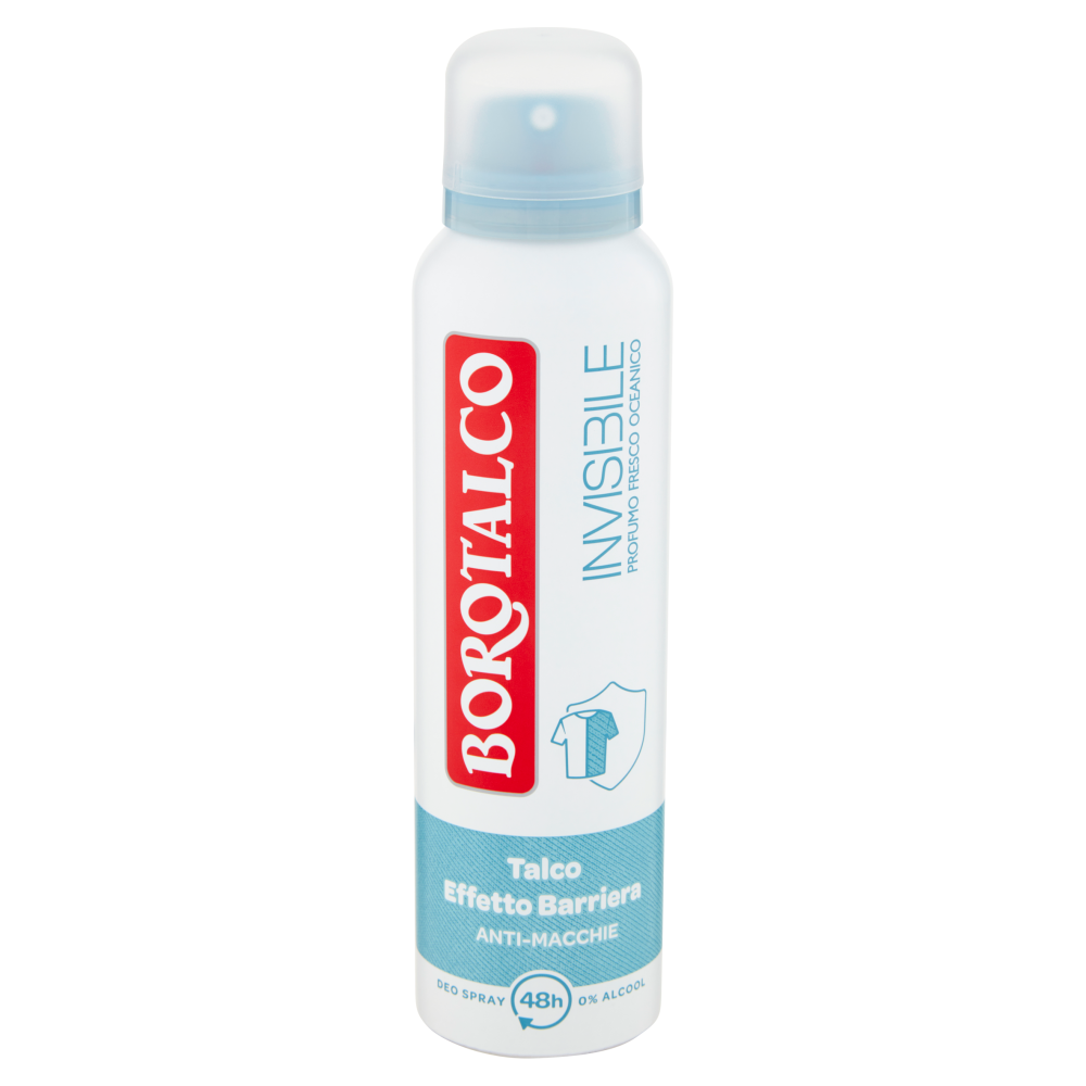 Borotalco Invisibile Profumo Fresco Oceanico Deo Spray 150 ml