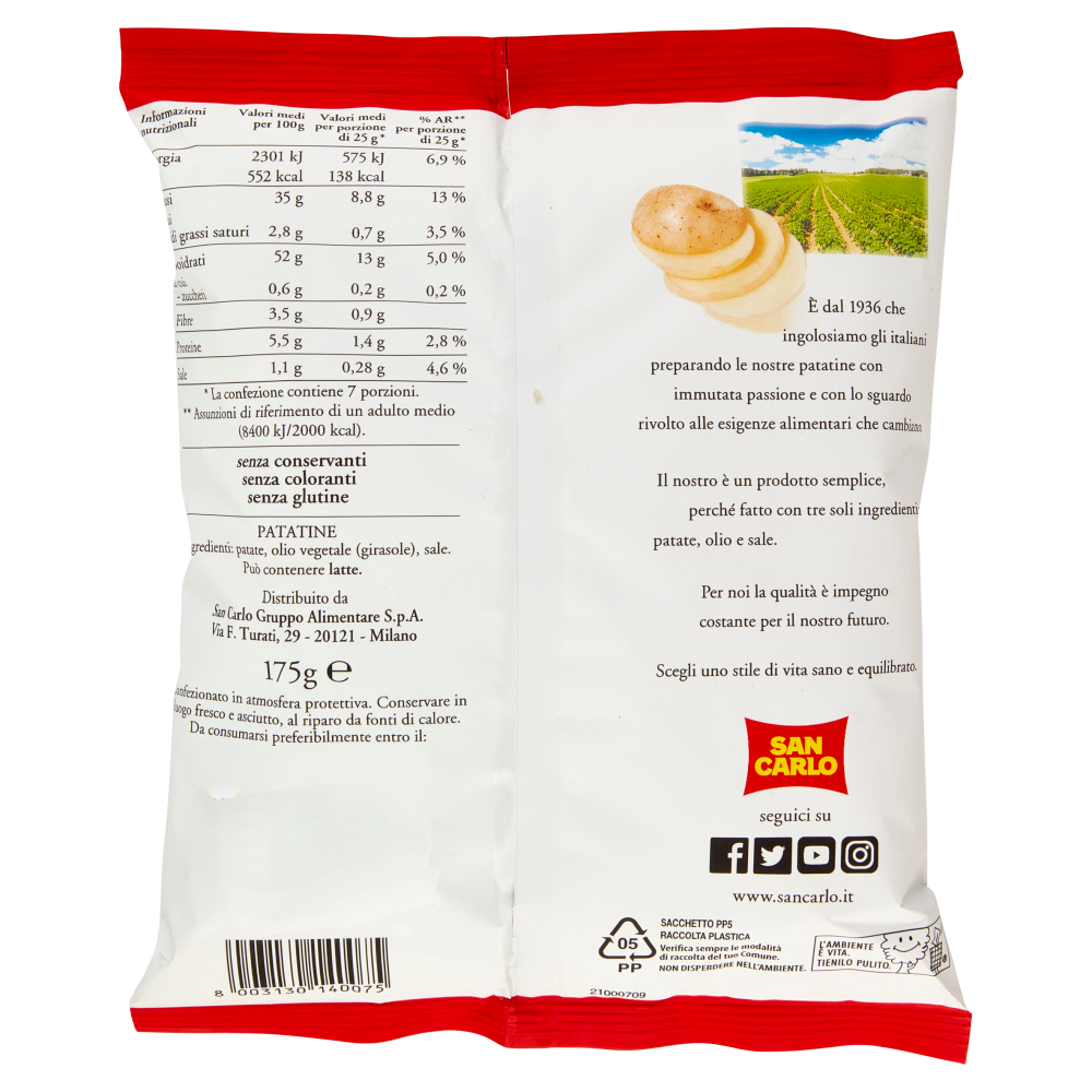 San Carlo sticki 175 g