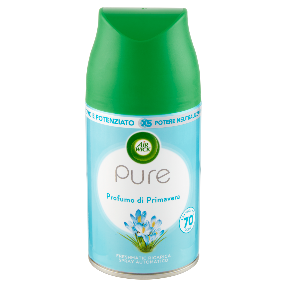 Air Wick Freshmatic Ricarica Pure Profumo di Primavera Profumatore per ambiente 250 ml