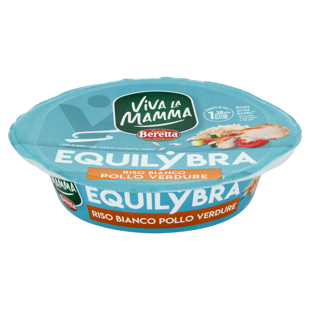 Viva La Mamma Equilybra Riso Bianco Pollo Verdure 250 g