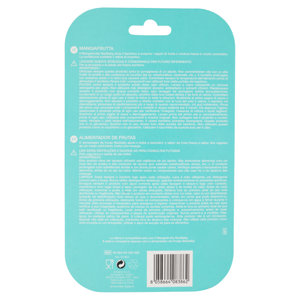 neo Baby Mangiafrutta 6m+
