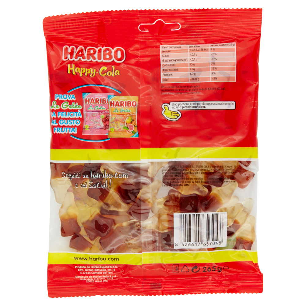 Haribo Happy Cola 265 g