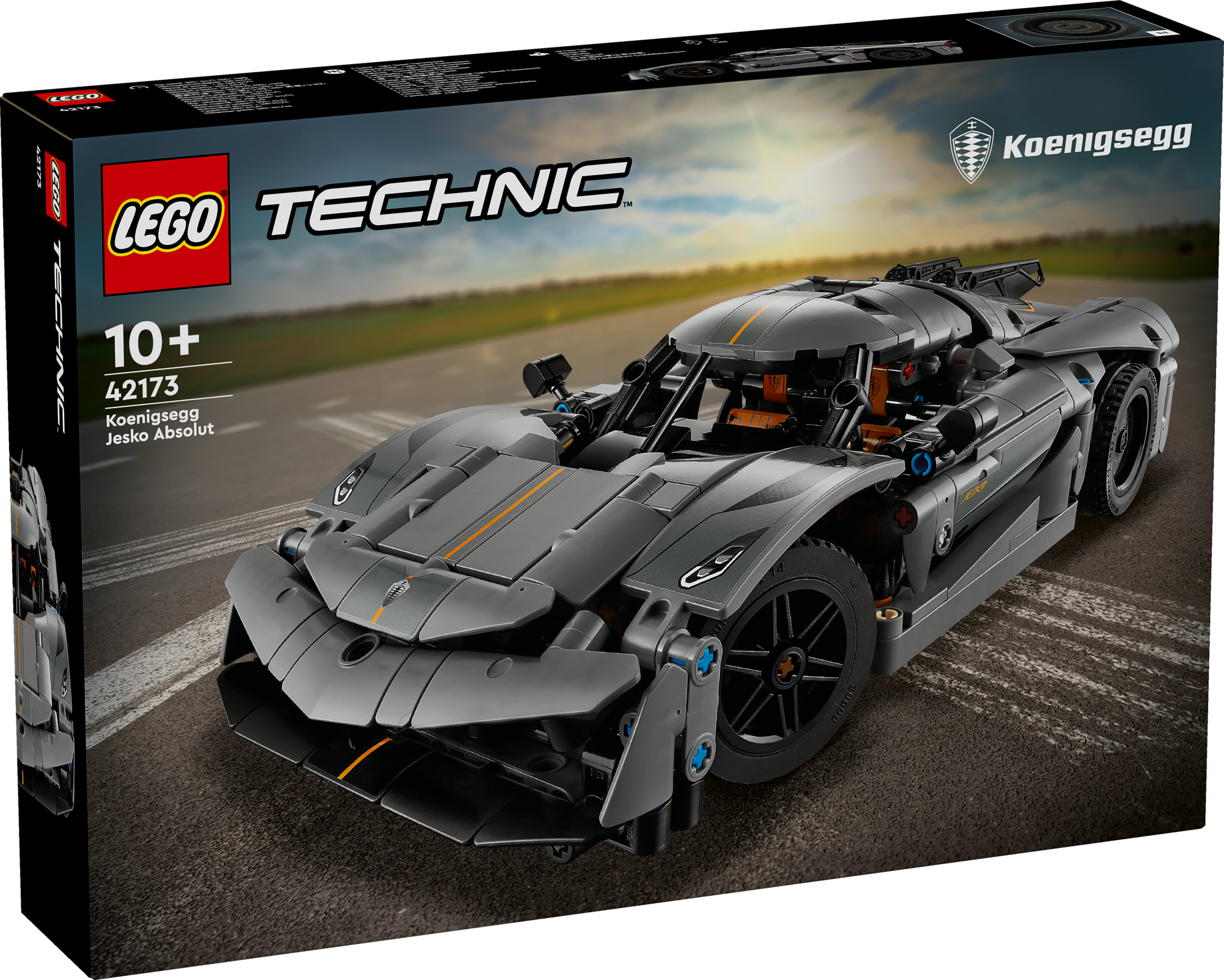 LEGO Technic Hypercar Koenigsegg Jesko Absolut grigia
