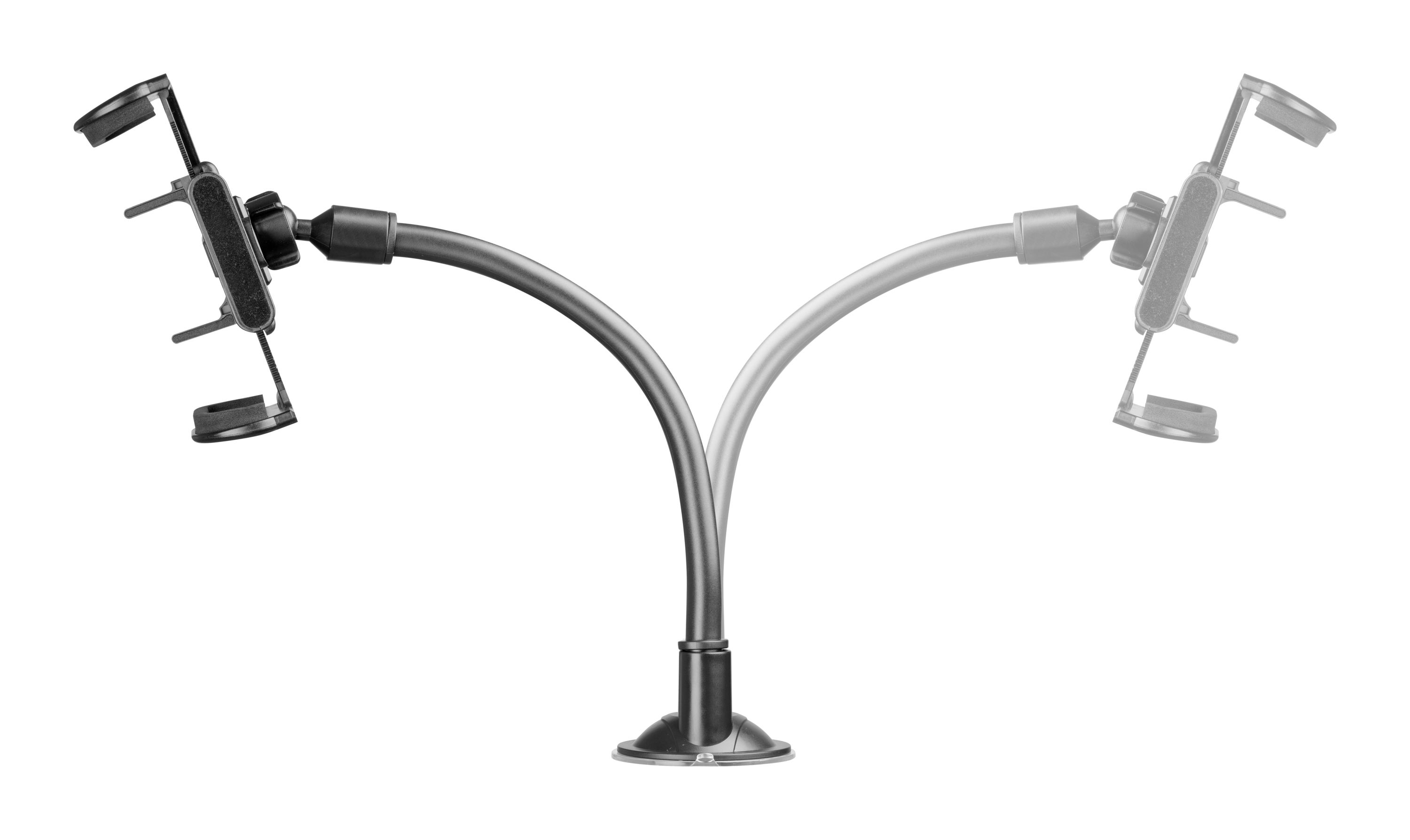 Cellularline Hug Flexi XL - Universal Supporto smartphone da auto con fissaggio a ventosa