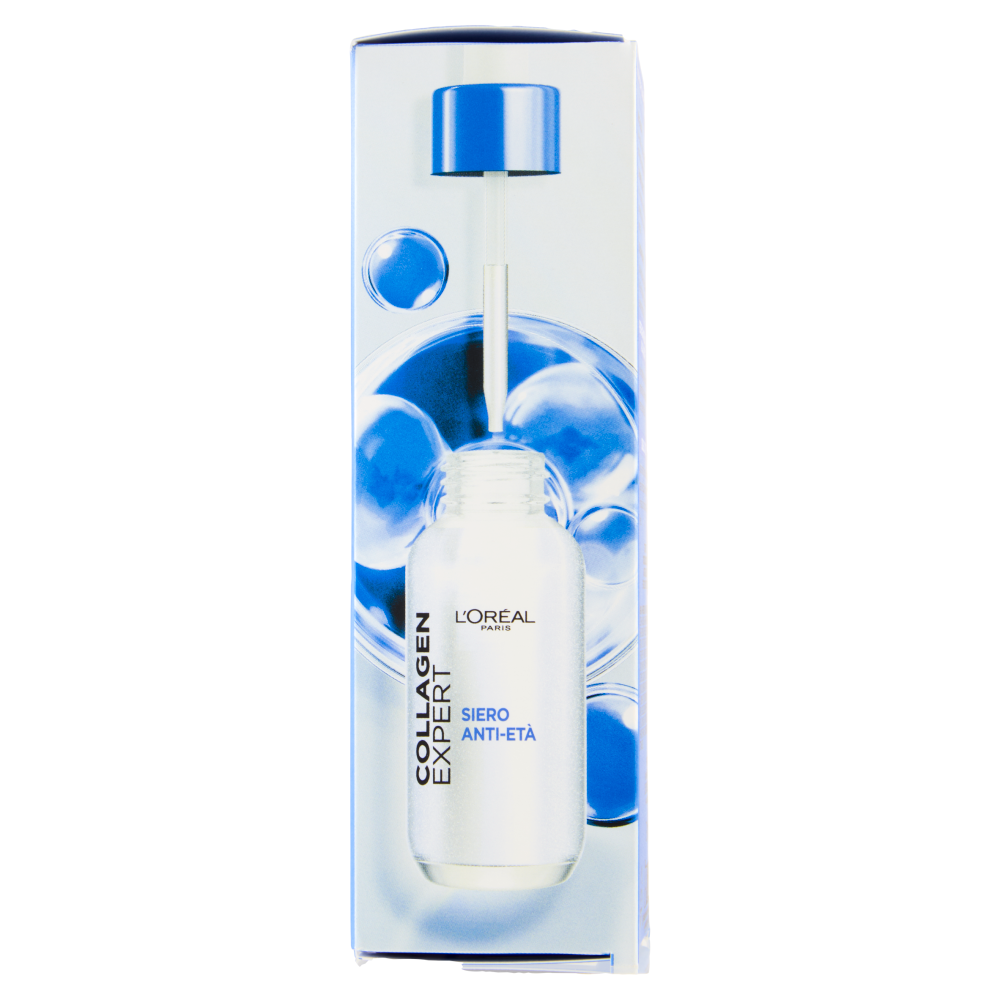 L'Or&eacute;al Paris Collagen Expert Siero Anti-Et&agrave; 5% Glicerina + Peptidi di collagene, 30 ml
