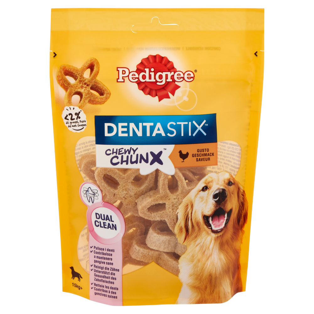 Pedigree Dentastix Chewy Chunx Gusto Pollo 15kg+ 68 g