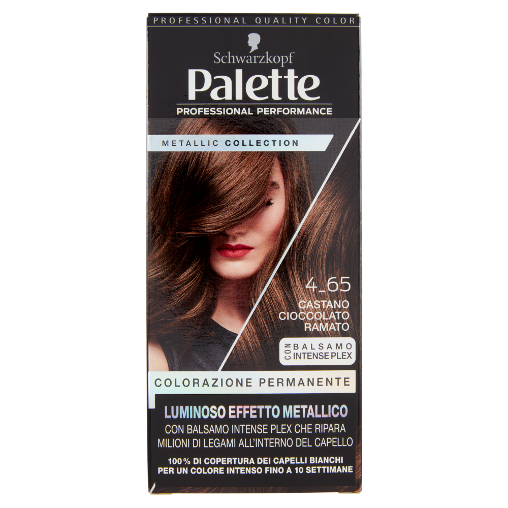 Palette Metallic Collection 4_65 Castano Cioccolato Ramato