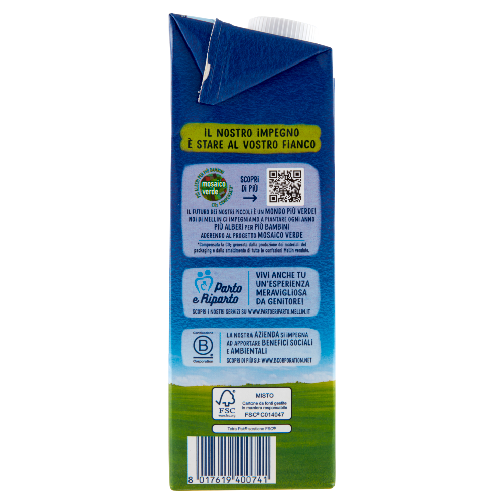 MELLIN 3 - Latte di Crescita Liquido per Bambini da 1 a 2 anni 1L