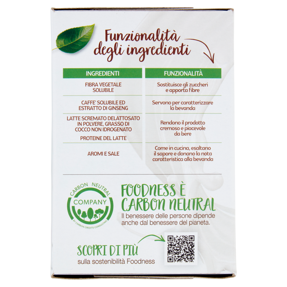 foodNess Ginseng Zero Dolcegusto Compatibile 10 x 6 g