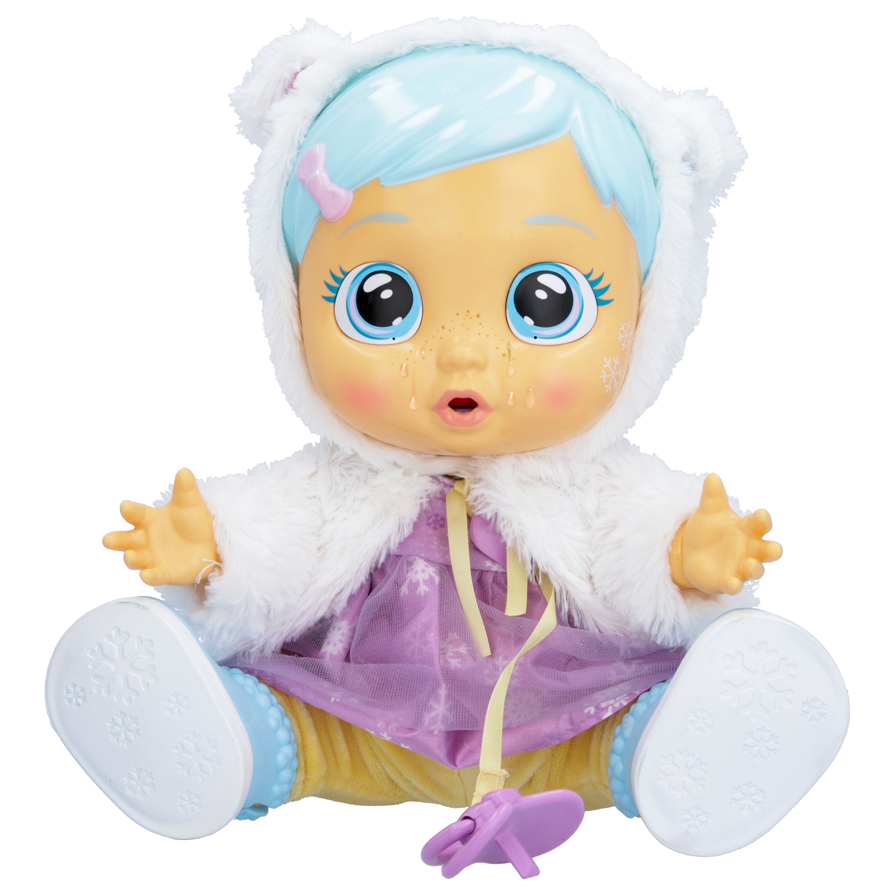 Bambola giocattolo funzionale per bambini dai 2 anni in su Bambola interattiva che piange lacrime vere e si ammala; con accessori da dottore Visita lo Store di Cry BabiesCRY BABIES Kristal Malatina 