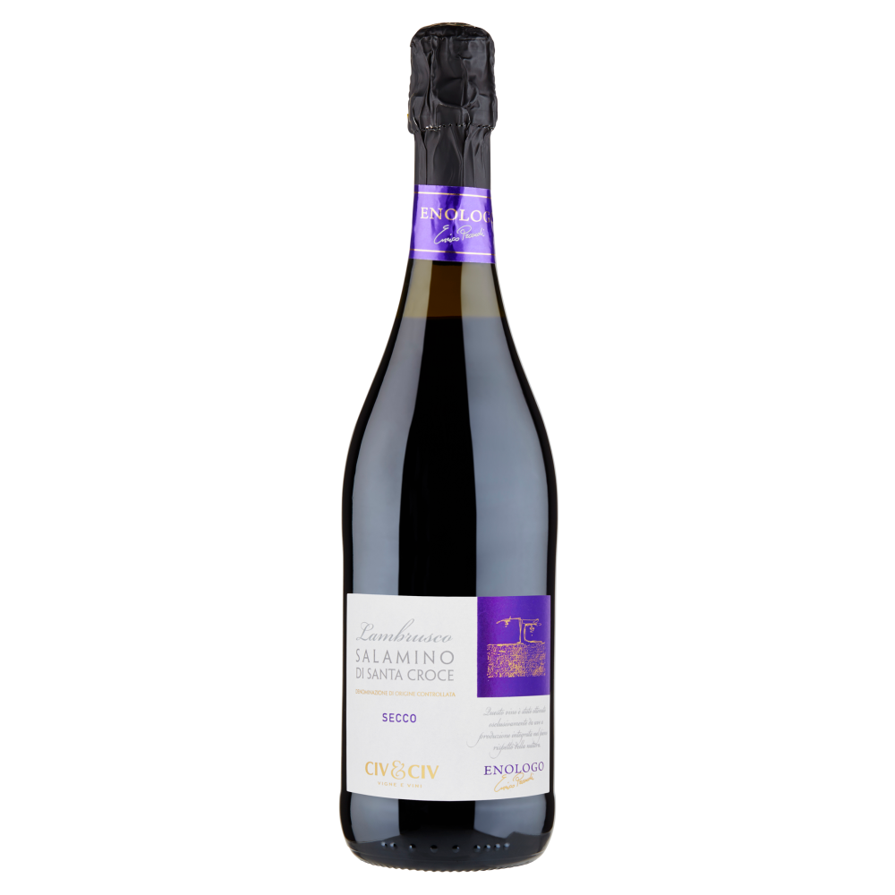 Civ&Civ Enologo Lambrusco Salamino di Santa Croce DOC Secco 75 cl