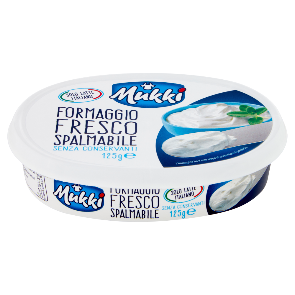Mukki Formaggio Fresco Spalmabile 125 g