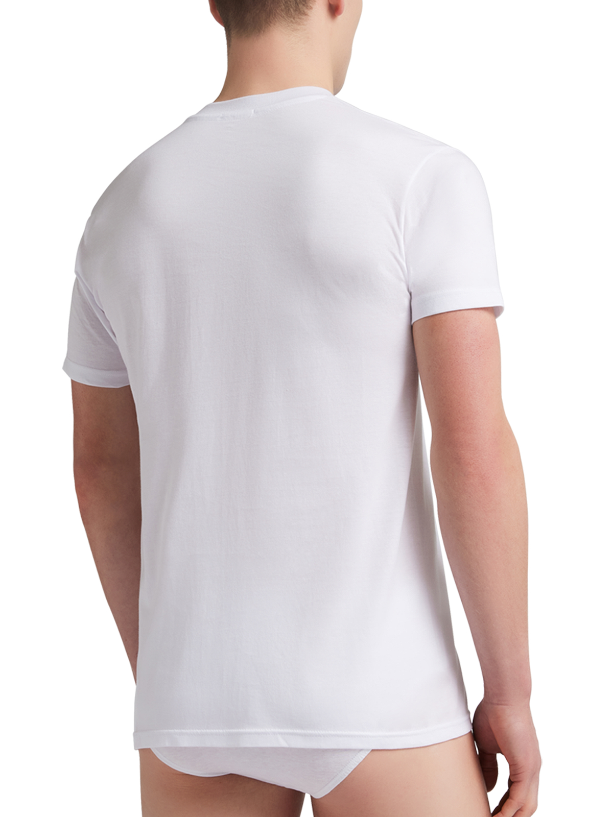 Liabel Maglia uomo girocollo bianco – Taglia V