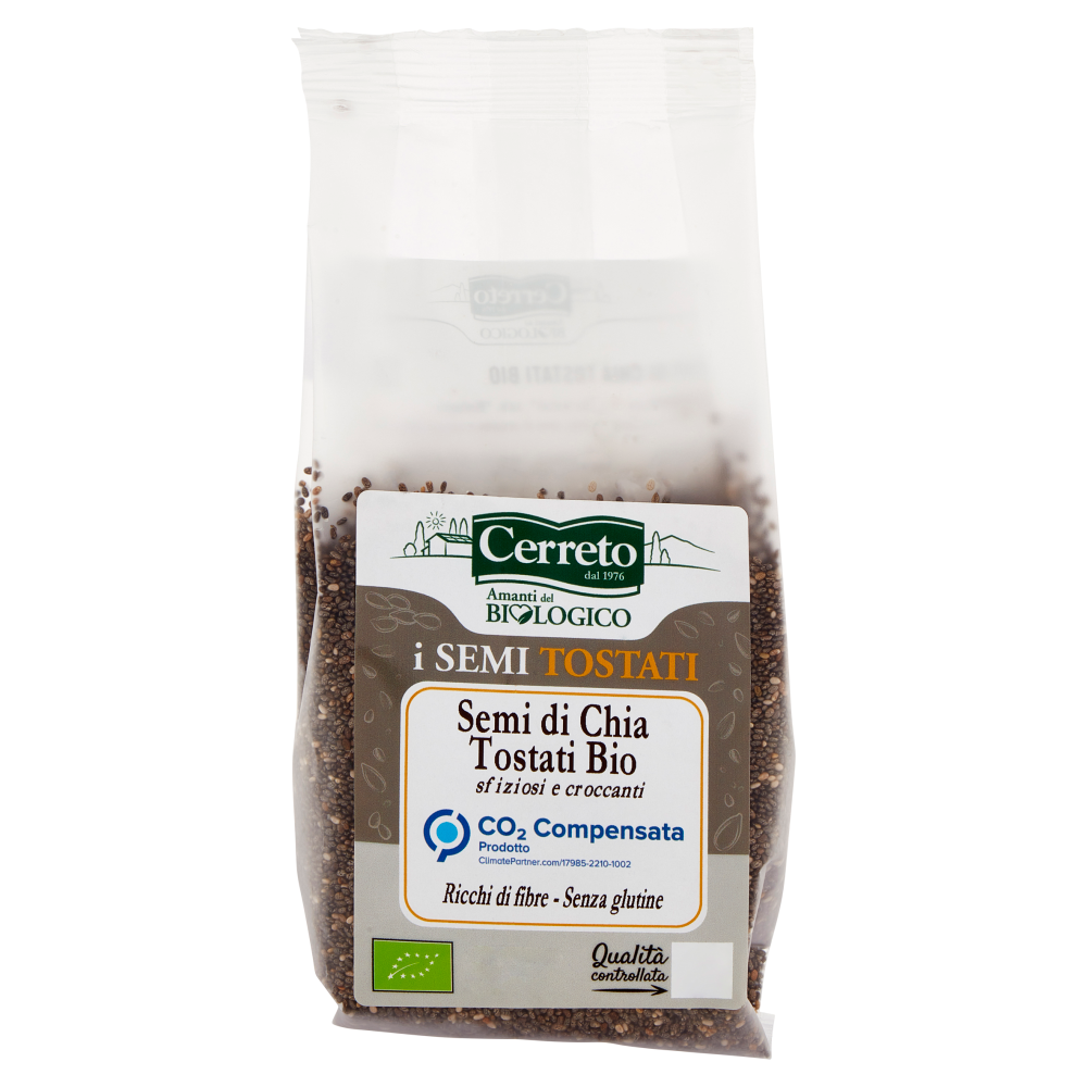 Cerreto i Semi Tostati Semi di Chia Tostati Bio 120 g