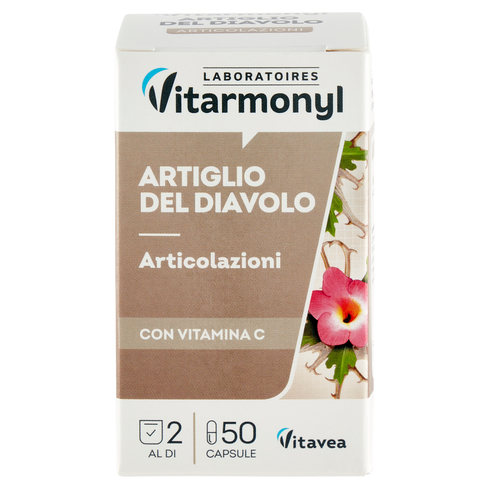 Laboratoires Vitarmonyl Artiglio del Diavolo Articolazioni 50 capsule 16,65 g