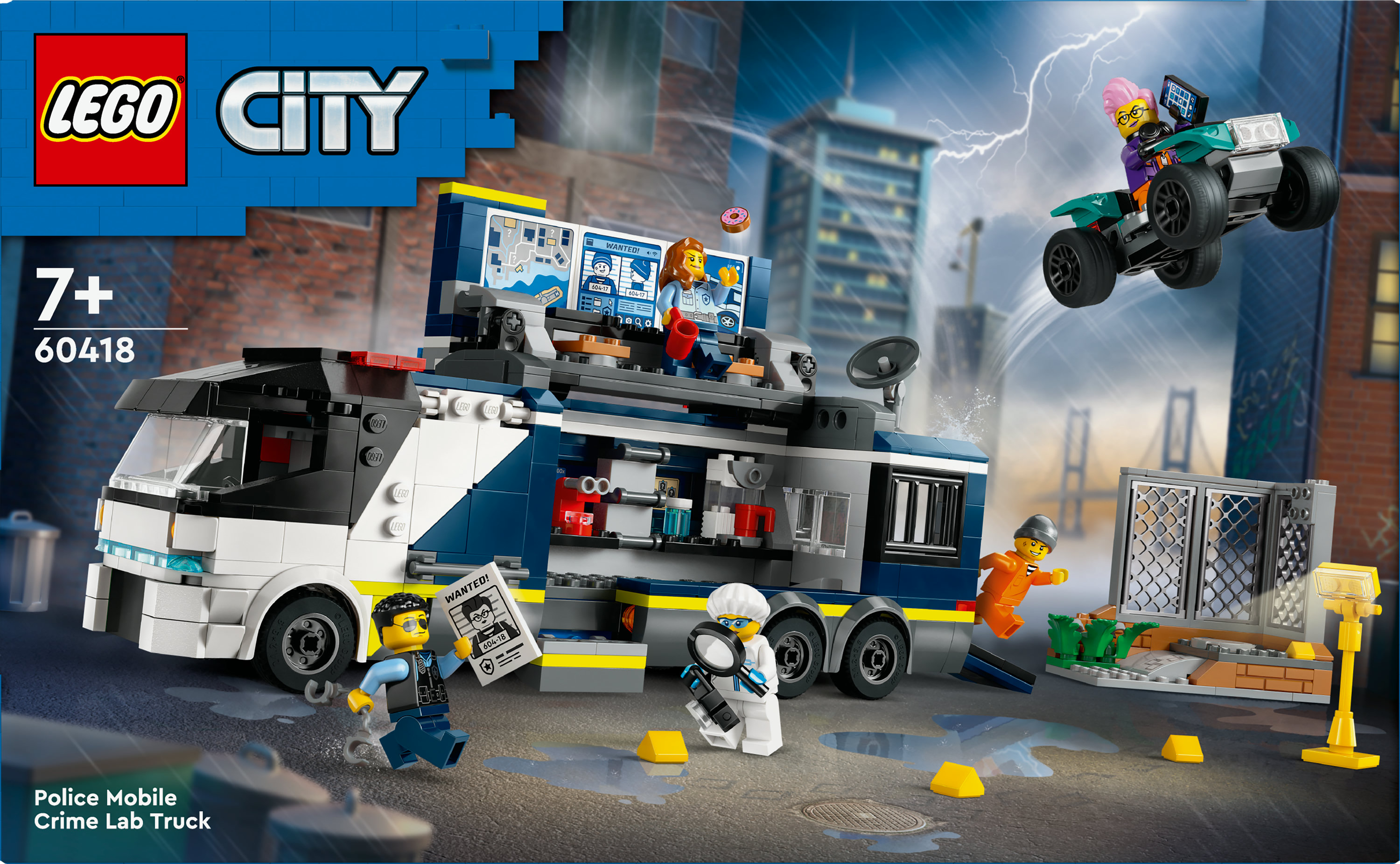 LEGO City Camion laboratorio mobile della polizia
