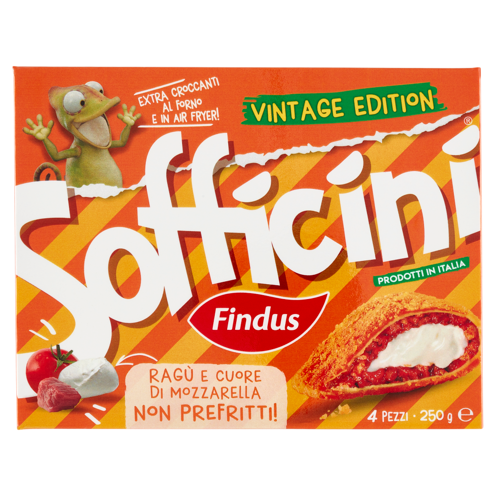 Sofficini Findus 4 Sofficini Rag&ugrave; Pi&ugrave; Mozzarella 250 g