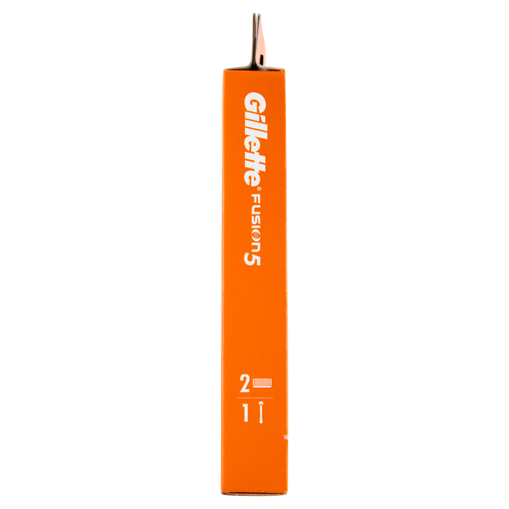 Gillette Fusion5 Rasoio da Uomo a 5 Lame, 1 Manico + 2 Lamette