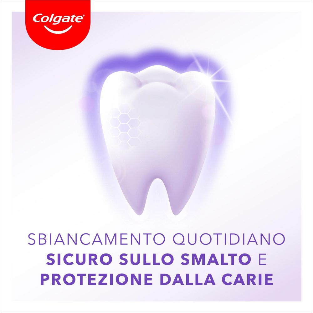 Colgate dentifricio sbiancante Max White Purple Reveal 75 ml