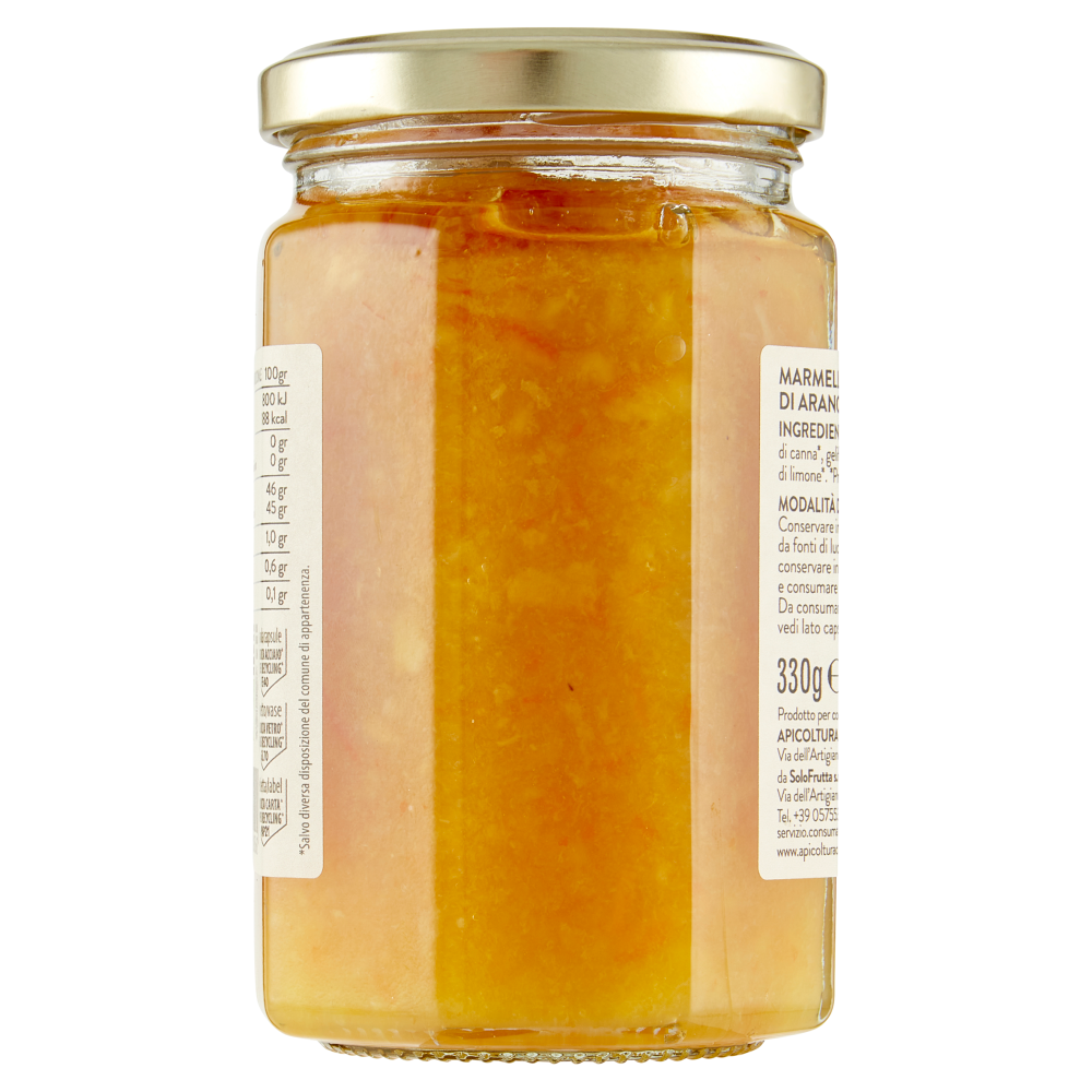 Apicoltura Casentinese Marmellata Bio Arance 330 g