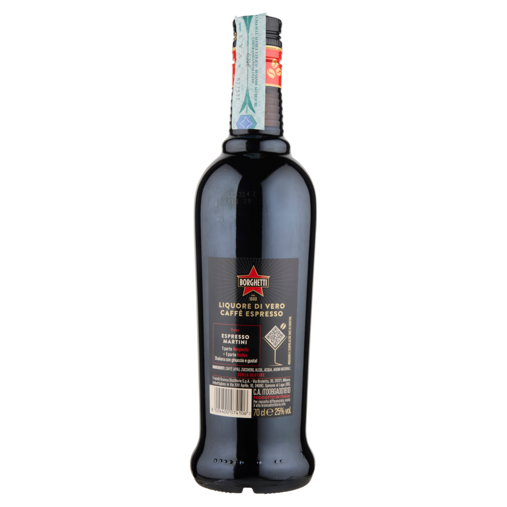 Borghetti Liquore di Vero Caffè Espresso 70 cl
